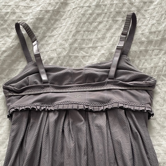 Lululemon Tank with built in bra. Size 4. Color: lavender. Excellent condition. - Picture 5 of 5